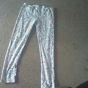 Pants with cool print